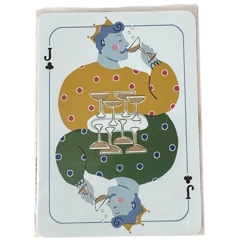 Kate Spade Jack of Clubs Playing Card
